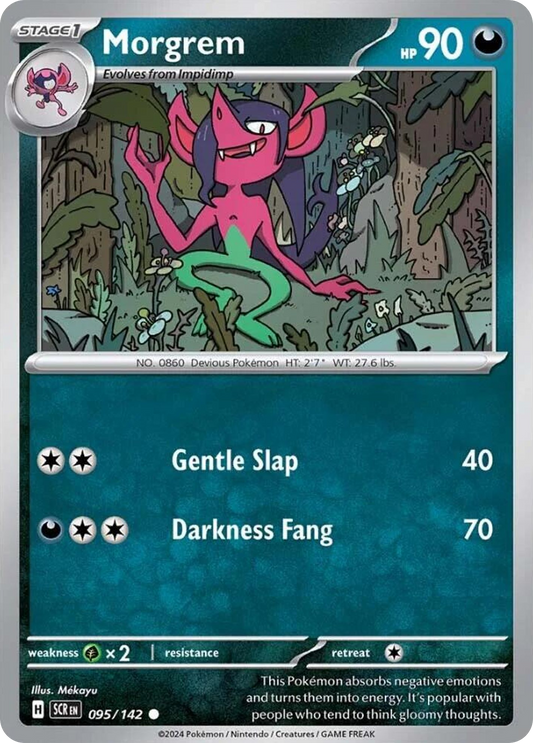 Morgrem 95/142 Common | Stellar Crown | Pokemon Card