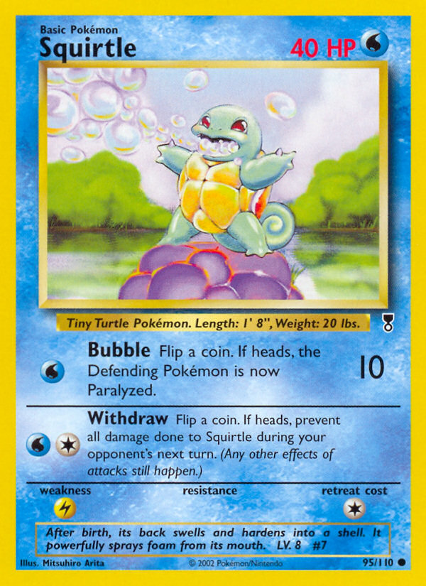 Squirtle 95/110 Common | Legendary Collection | Pokemon Card