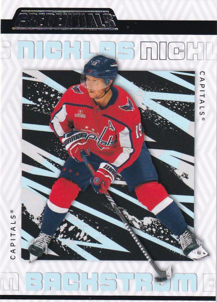 Nicklas Backstrom #96 Washington Capitals | 2023-24 Upper Deck Credentials | NHL Trading Card