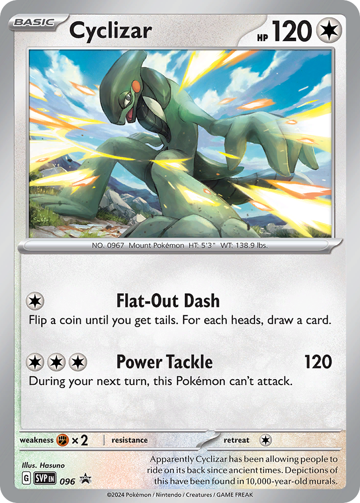 Cyclizar #96 Promo | Scarlet & Violet Black Star Promos | Pokemon Card