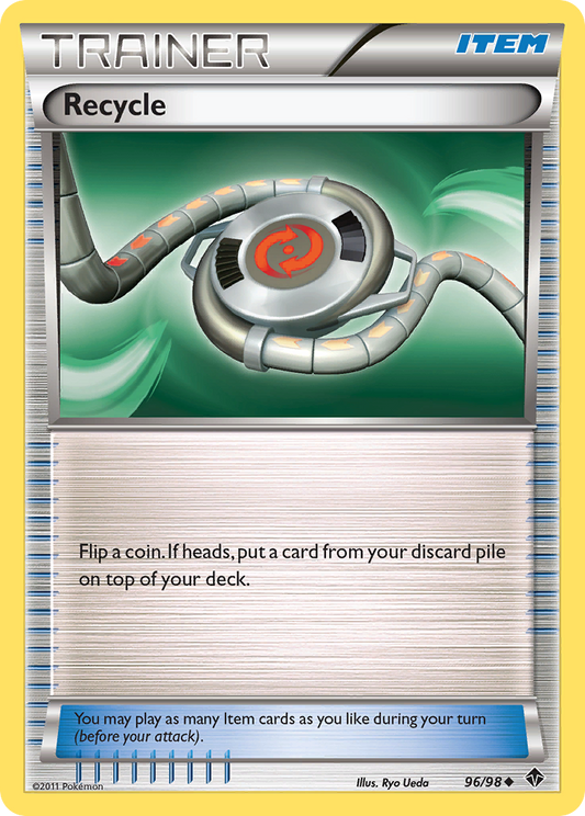 Recycle 96/98 Uncommon | Emerging Powers | Pokemon Card