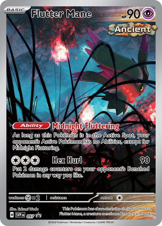 Flutter Mane #97 Promo | Scarlet & Violet Black Star Promos | Pokemon Card