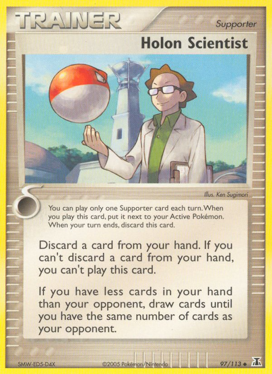 Holon Scientist 97/113 Uncommon | Delta Species | Pokemon Card