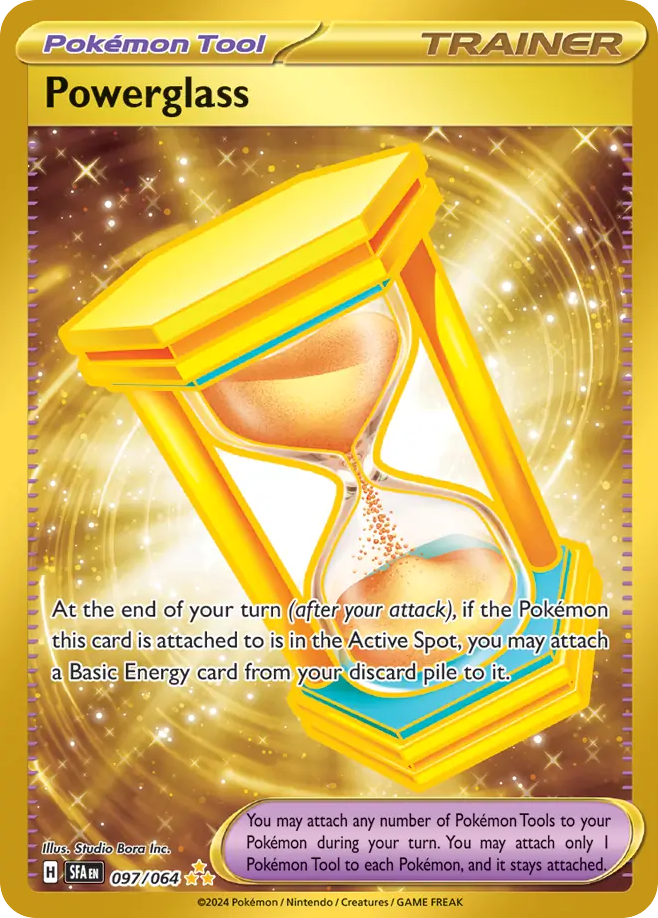 Powerglass 97/64 Hyper Rare | Shrouded Fable | Pokemon Card