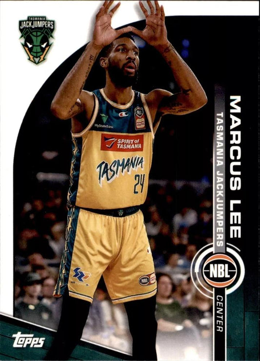 Marcus Lee #98 Tasmania JackJumpers | 2023-24 Topps NBL | NBL Trading Card