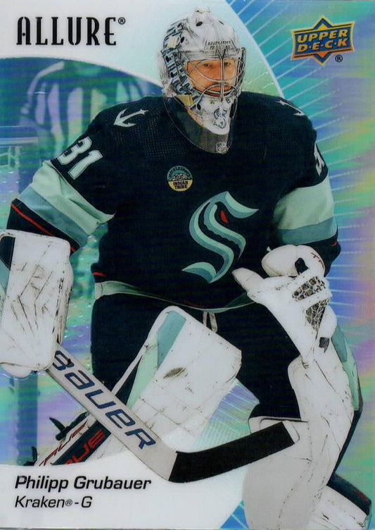 Philipp Grubauer #98 Seattle Kraken | 2023-24 Upper Deck Allure | NHL Trading Card