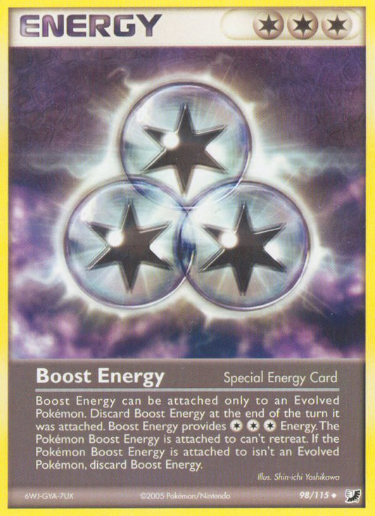 Boost Energy 98/115 Uncommon | Unseen Forces | Pokemon Card