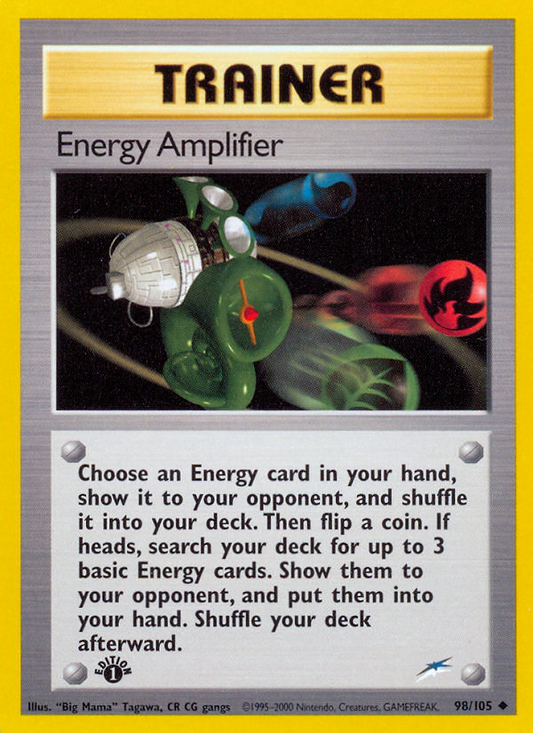 Energy Amplifier 98/105 Uncommon | Neo Destiny | Pokemon Card