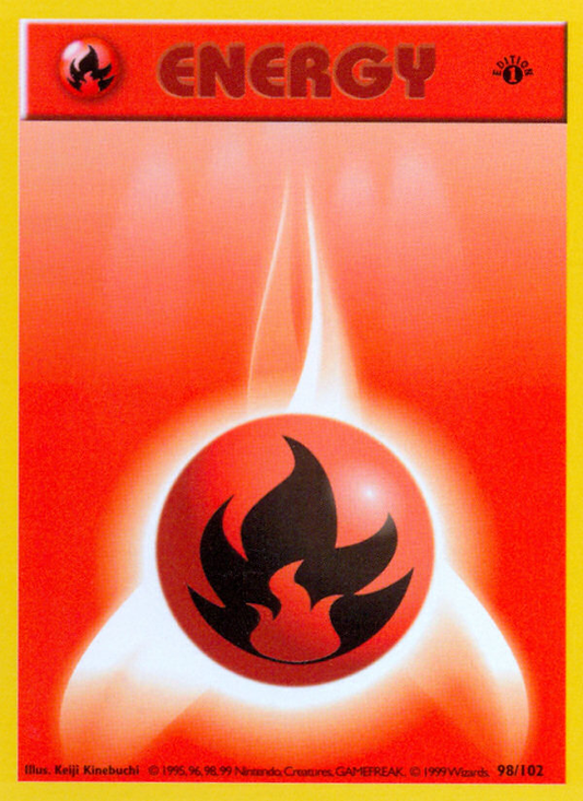 Fire Energy 98/102  | Base | Pokemon Card