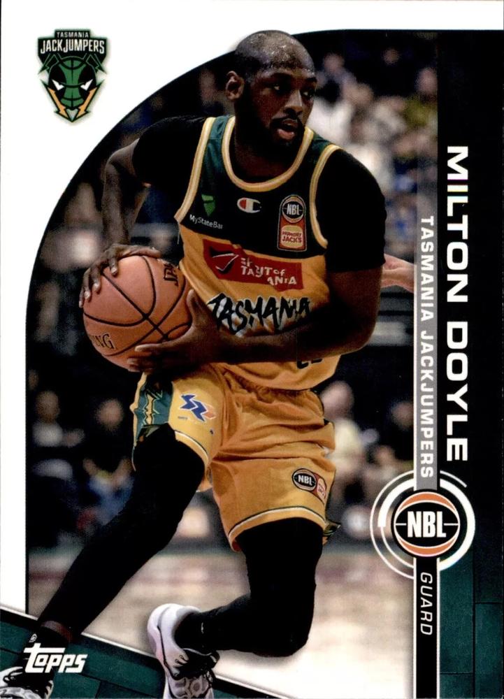 Milton Doyle #99 Tasmania JackJumpers | 2023-24 Topps NBL | NBL Trading Card