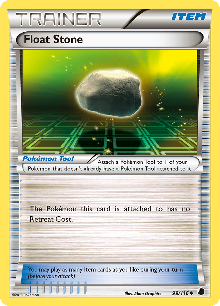 Float Stone 99/116 Uncommon | Plasma Freeze | Pokemon Card