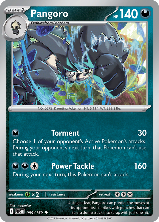 Pangoro 99/159 Uncommon | Journey Together | Pokemon Card