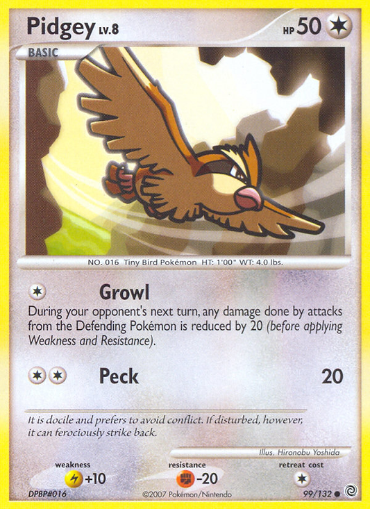 Pidgey 99/132 Common | Secret Wonders | Pokemon Card