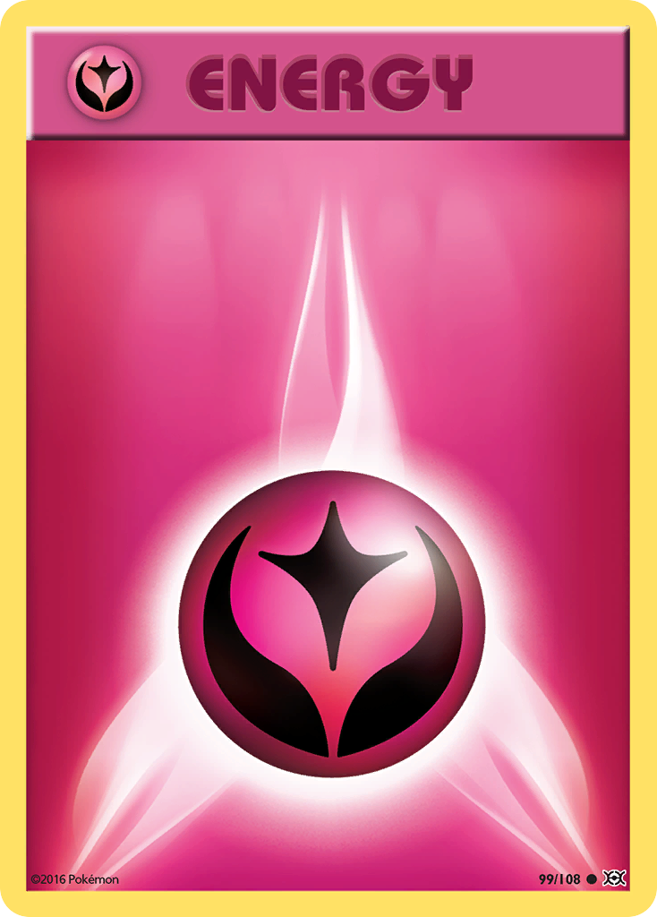 Fairy Energy 99/108 Common | Evolutions | Pokemon Card