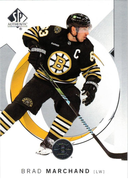 Brad Marchand #9 Boston Bruins | 2024-25 SP Authentic | NHL Trading Card