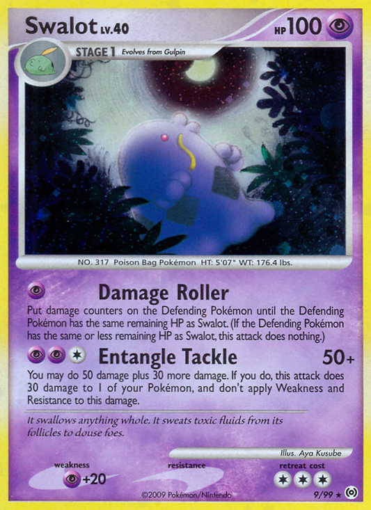 Swalot 9/99 Rare Holo | Arceus | Pokemon Card