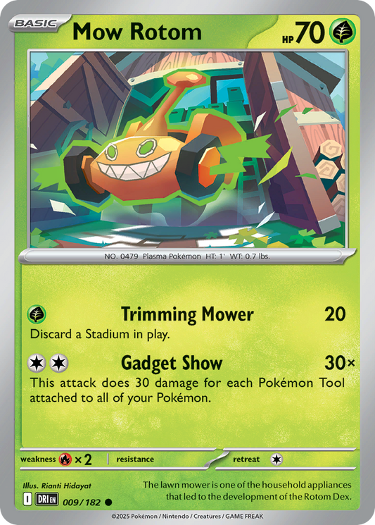 Mow Rotom 9/182 Common | Destined Rivals | Pokemon Card