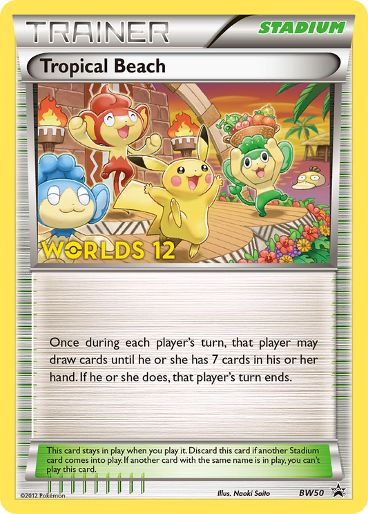 Tropical Beach BW50/101 Promo | BW Black Star Promos | Pokemon Card