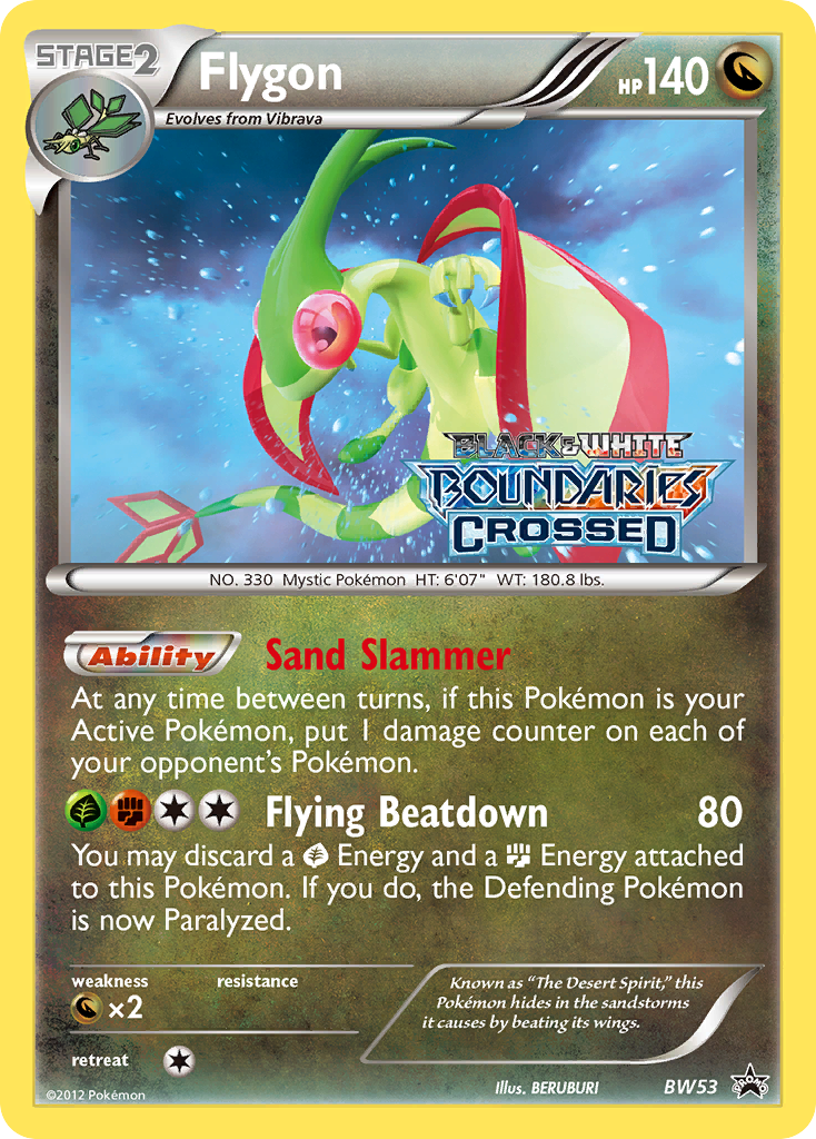 Flygon BW53/101 Promo | BW Black Star Promos | Pokemon Card
