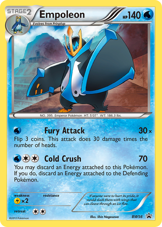 Empoleon BW56/101 Promo | BW Black Star Promos | Pokemon Card
