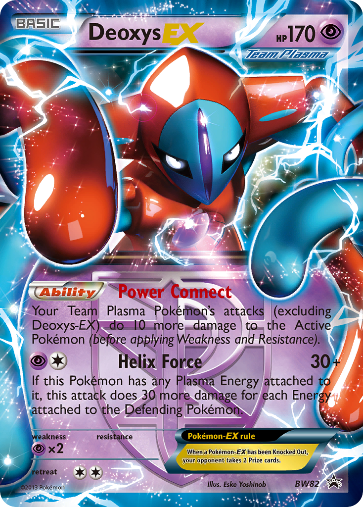 Deoxys-EX BW82/101 Promo | BW Black Star Promos | Pokemon Card