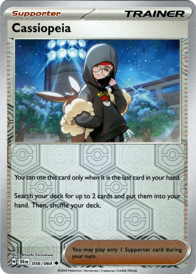 Cassiopeia 56/64 Reverse Holo | Shrouded Fable | Pokemon Card