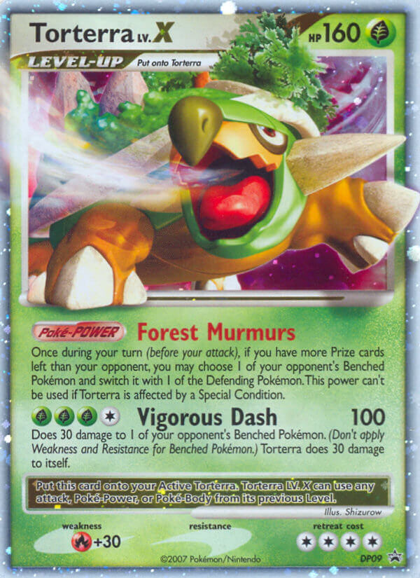 Torterra LV.X DP09/56 Promo | DP Black Star Promos | Pokemon Card