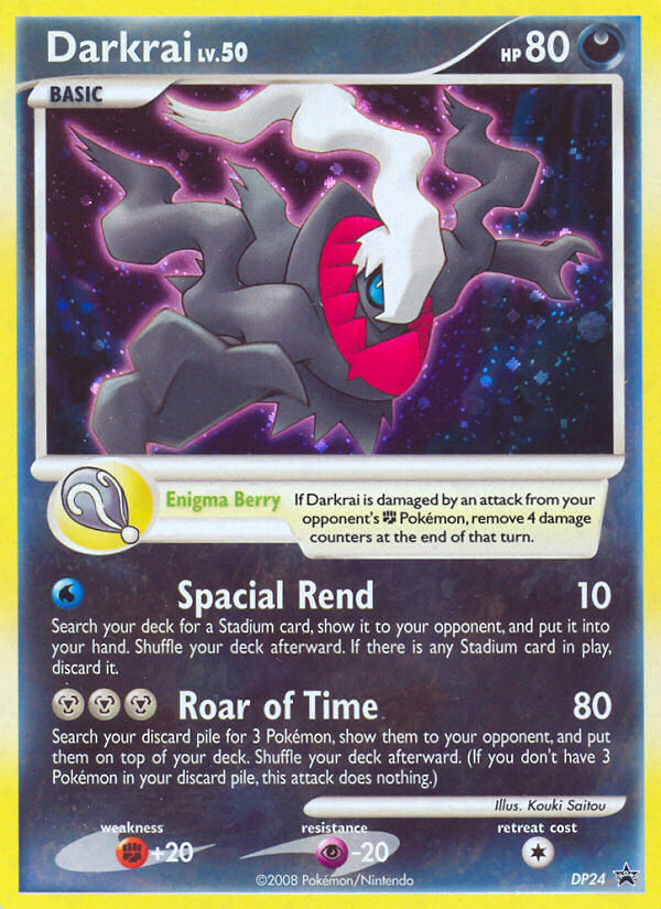 Darkrai DP24/56 Promo | DP Black Star Promos | Pokemon Card