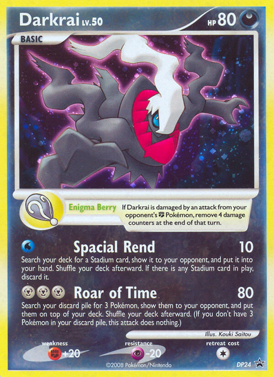 Darkrai DP24/56 Promo | DP Black Star Promos | Pokemon Card