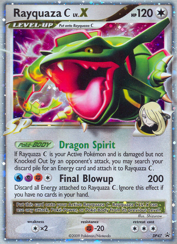 Rayquaza C LV.X DP47/56 Promo | DP Black Star Promos | Pokemon Card