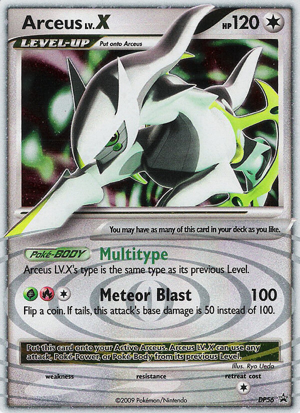 Arceus LV.X DP56/56 Promo | DP Black Star Promos | Pokemon Card