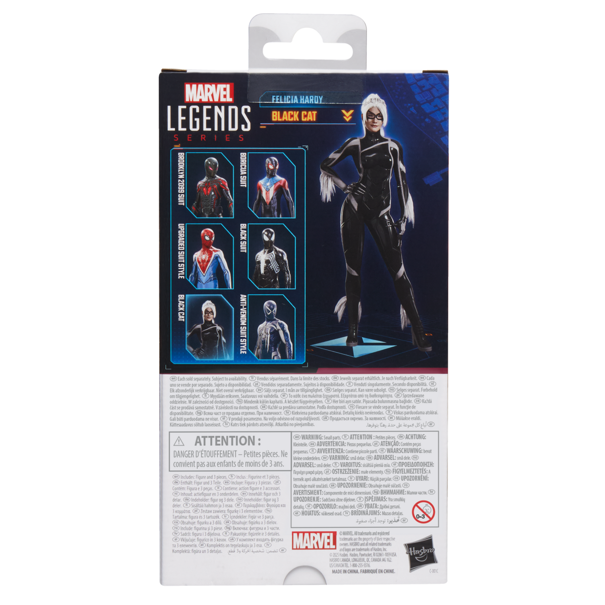 Gamerverse Black Cat Felicia Hardy Action Figure | Marvel Legends | Hasbro Action Figure