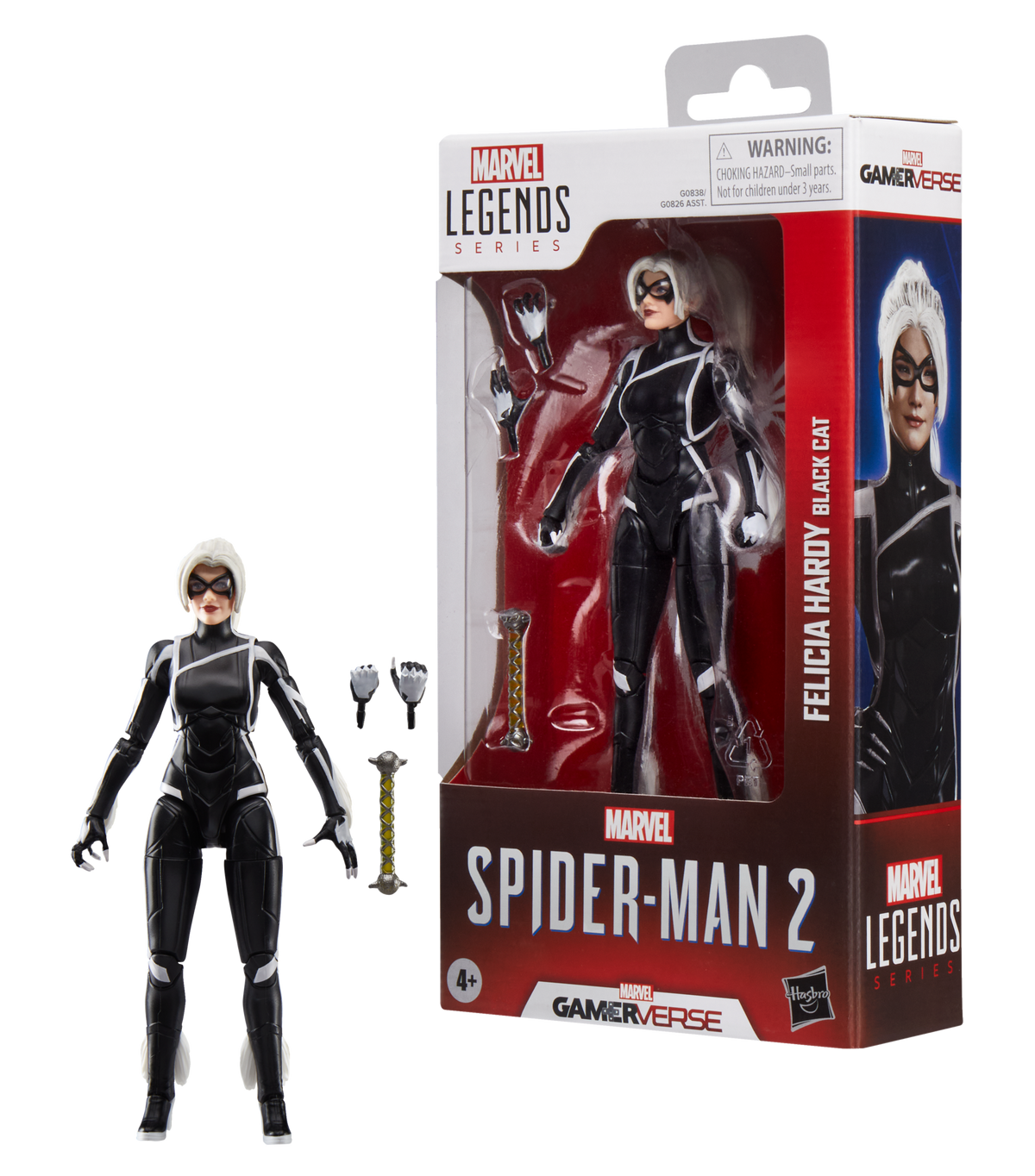 Gamerverse Black Cat Felicia Hardy Action Figure | Marvel Legends | Hasbro Action Figure