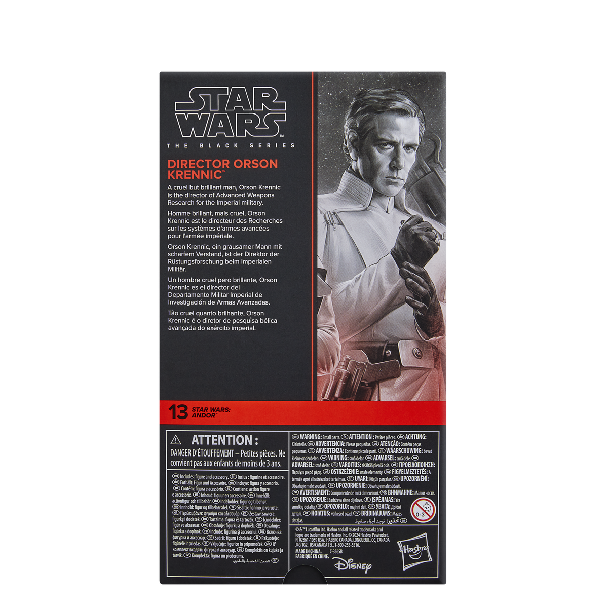 Director Orson Krennic | Star Wars Black Series | Hasbro Action Figure