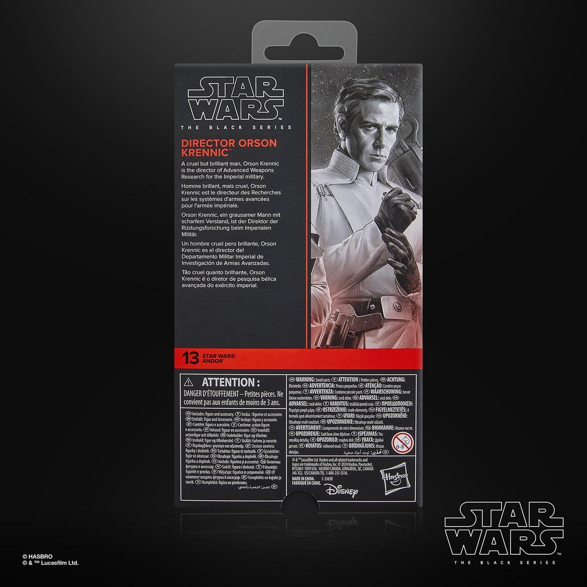 Director Orson Krennic | Star Wars Black Series | Hasbro Action Figure