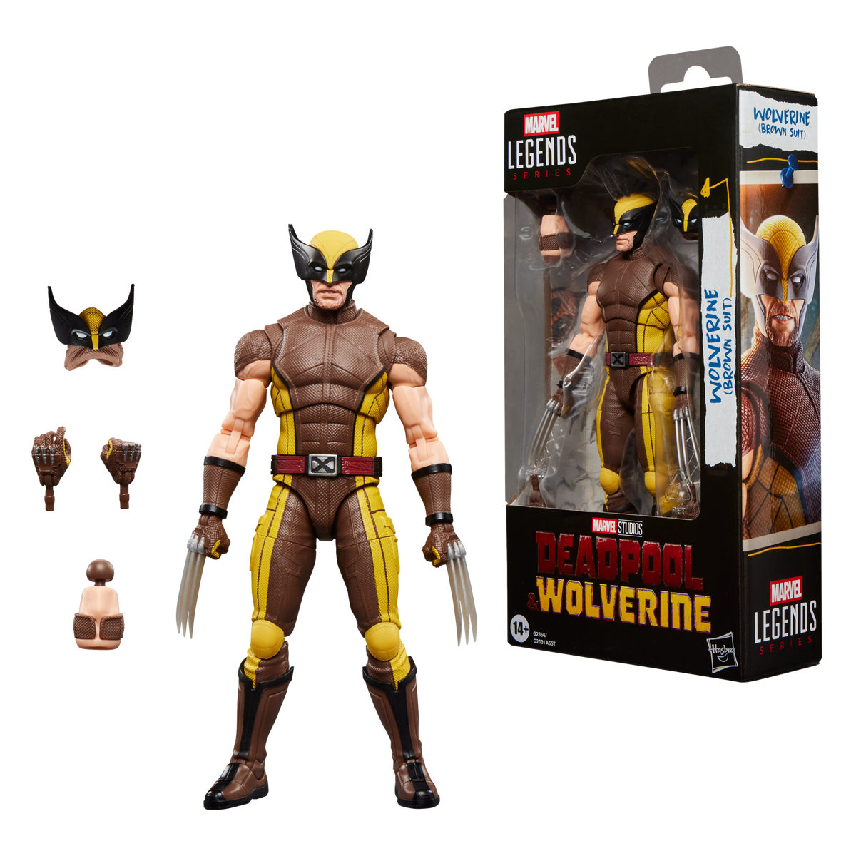 Wolverine (Brown Suit) | Marvel Legends | Hasbro Action Figure