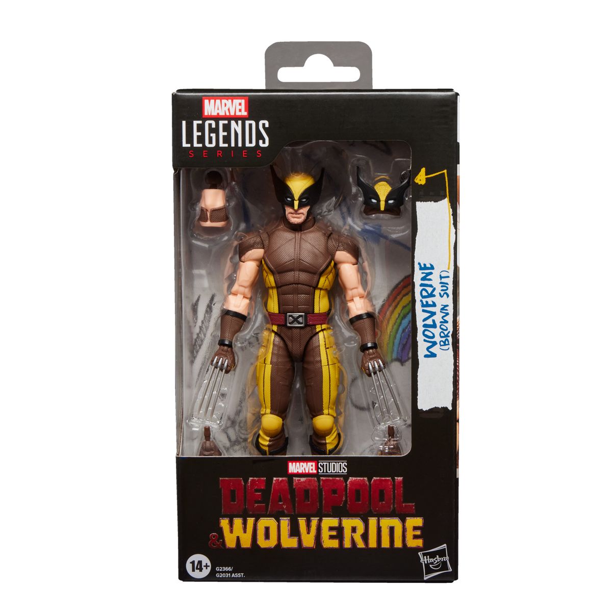 Wolverine (Brown Suit) | Marvel Legends | Hasbro Action Figure