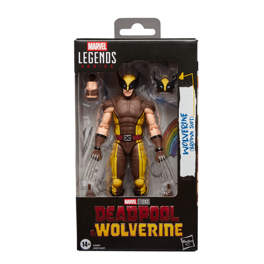 Wolverine (Brown Suit) | Marvel Legends | Hasbro Action Figure