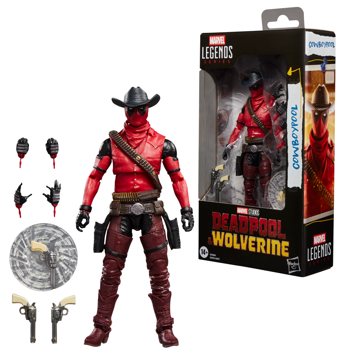 Cowboypool | Marvel Legends | Hasbro Action Figure