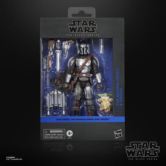 The Mandalorian & Grogu | Star Wars Black Series | Hasbro Action Figure