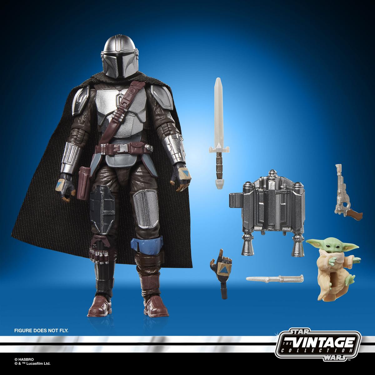 The Mandalorian & Grogu | Star Wars The Vintage Collection | Hasbro Action Figure