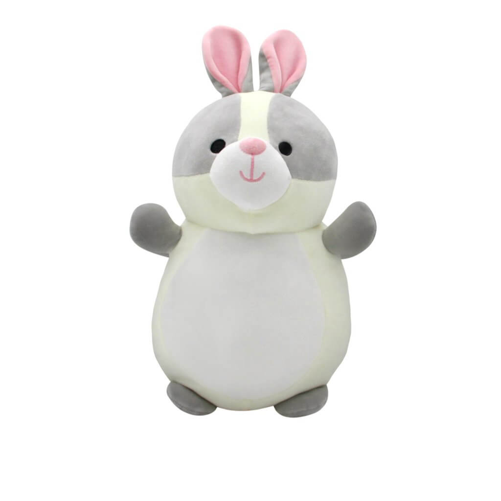 Lorita the Grey and White Bunny Rabbit HUGMEE ~ 14" Squishmallow Hugmees Squad ~ Pre-Order