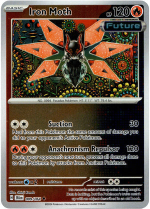 Iron Moth 9/64 Reverse Holo | Shrouded Fable | Pokemon Card