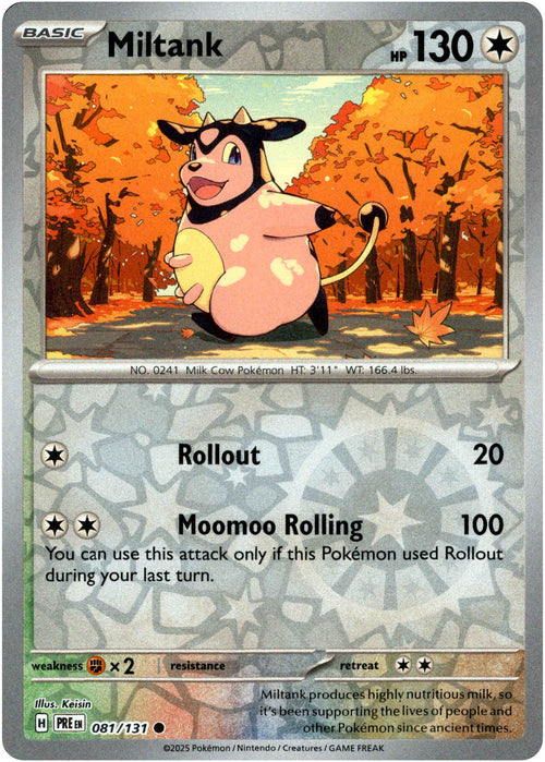 Miltank 81/131 Reverse Holo | Prismatic Evolutions | Pokemon Card