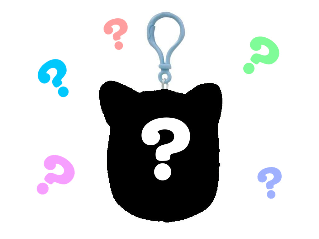 (NEW) CLIP ON's Mystery Box (3 pieces) ~ 3.5" Clip On Squishmallow
