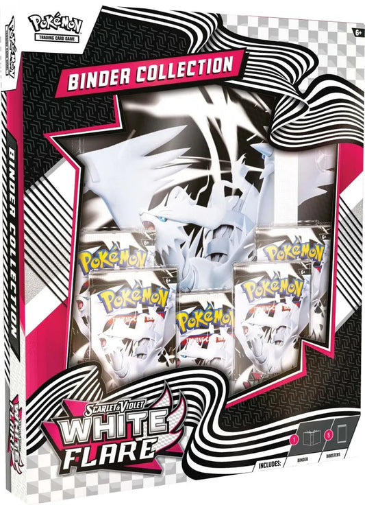 White Flare Binder Collection | Pokemon TCG | Boxed Sets