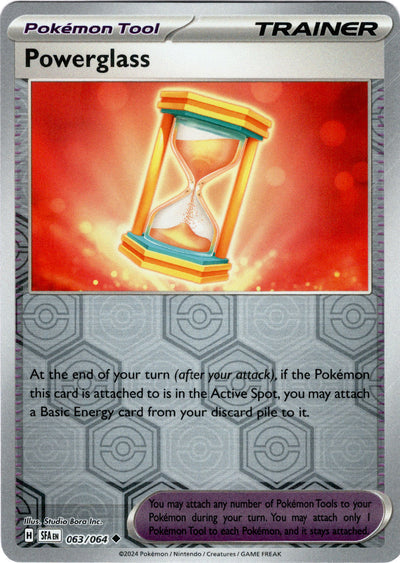 Powerglass 63/64 Reverse Holo | Shrouded Fable | Pokemon Card