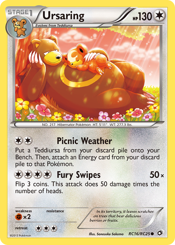 Ursaring RC16/113 Common | Legendary Treasures | Pokemon Card
