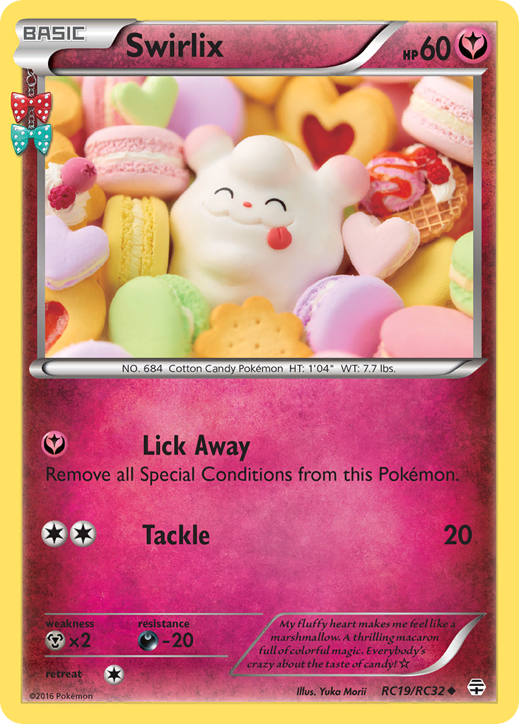 Swirlix RC19/83 Uncommon | Generations | Pokemon Card