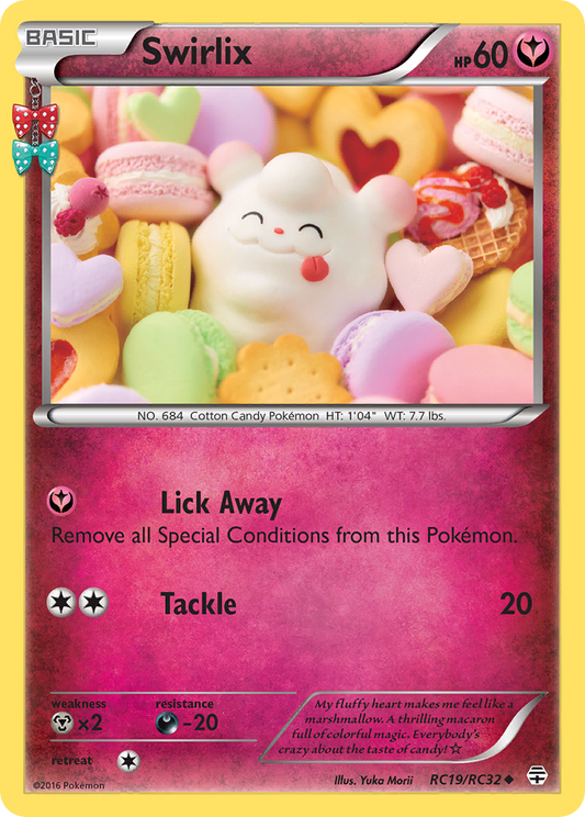 Swirlix RC19/83 Uncommon | Generations | Pokemon Card
